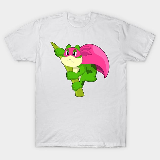 Frog Hero Costume T-Shirt by Markus Schnabel